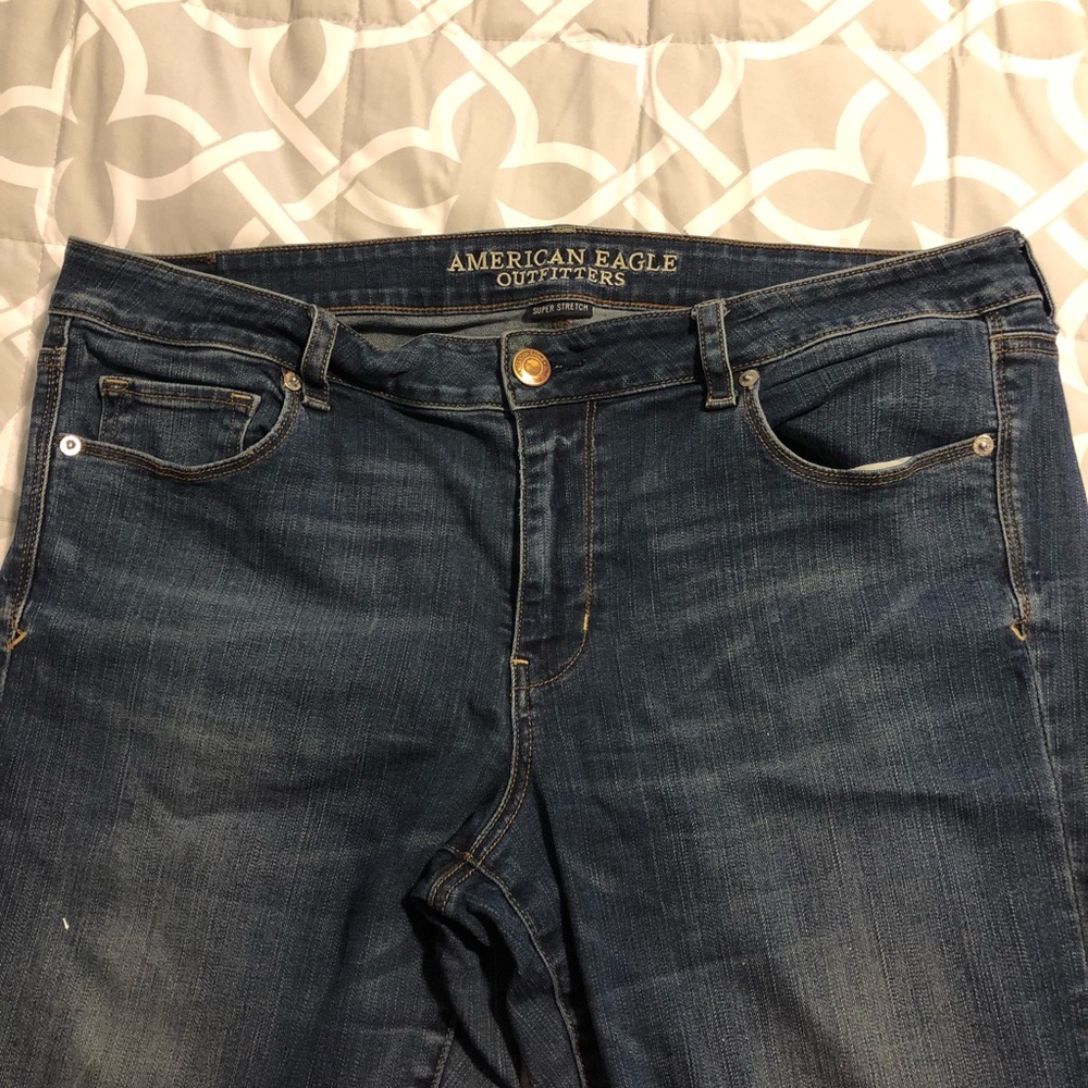 American Eagle Skinny Kick Jeans sz 18